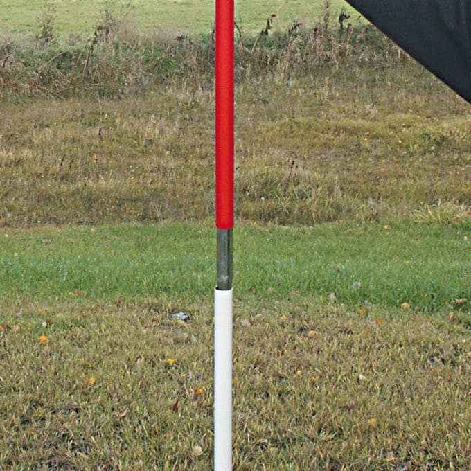 Jalonstok 2 meter deelbaar 2x 1 meter