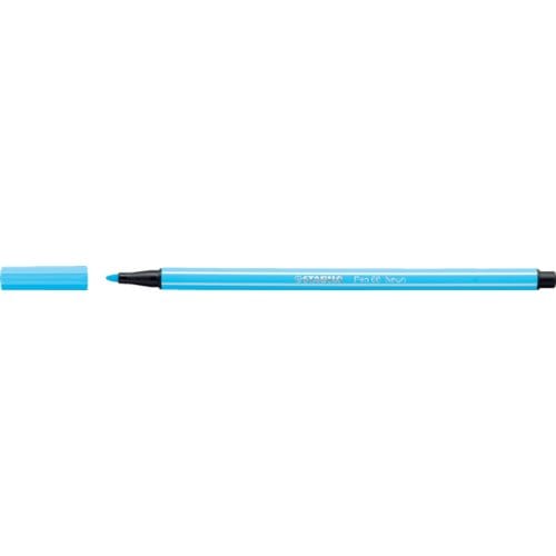 STABILO Pen 68 - Premium Viltstift - Neon Blauw - per stuk