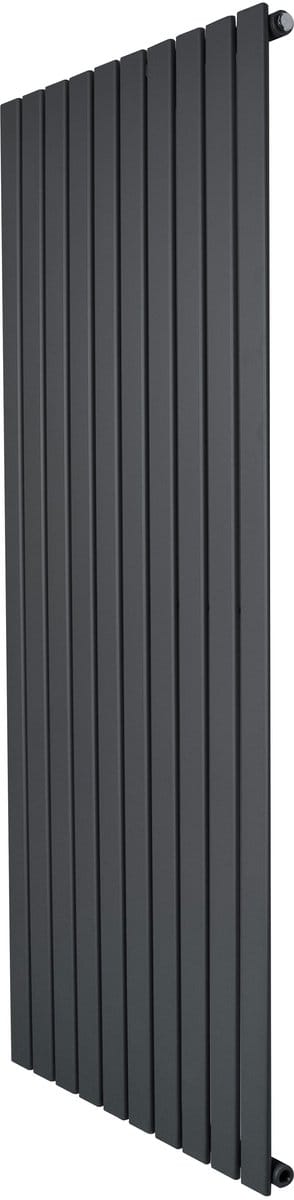 1-kolom design radiator - 1600x700 mm - grijs - vlakke panelen