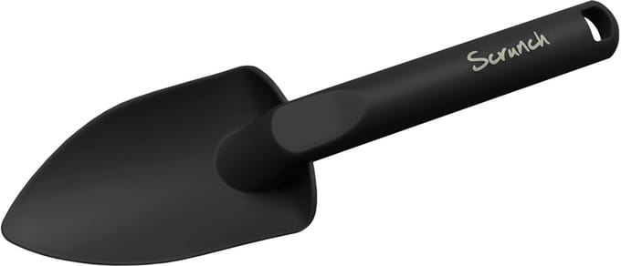 SCRUNCH Spade - Zwart - Opvouwbaar - Recycleerbaar