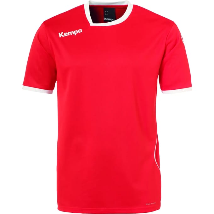 Kempa Curve Shirt Heren - Groen / Wit - maat 116