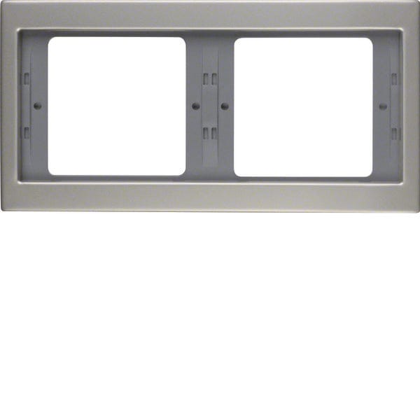 Hager Berker K.5 Afdekraam Schakelmateriaal - 13637004 - E2FM8