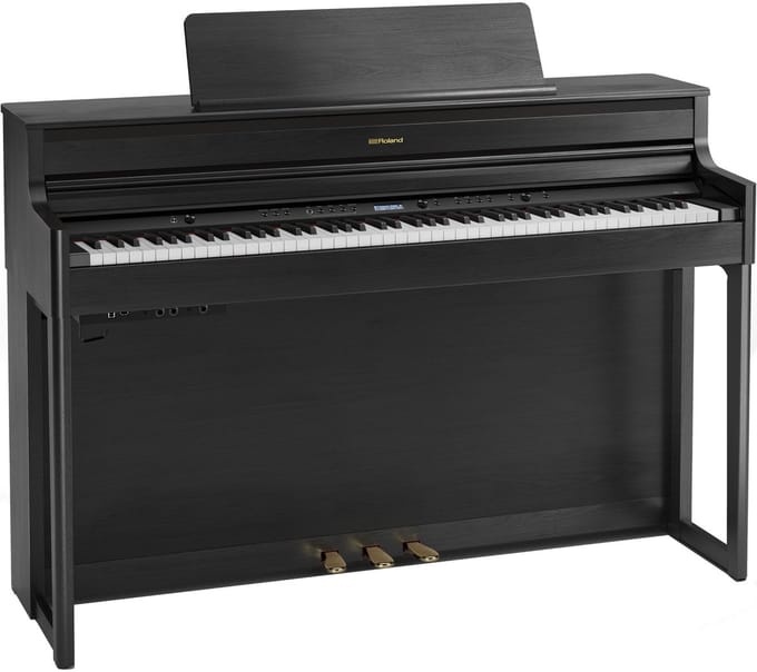 Roland HP704-CH - Digitale piano, zwart - mat zwart