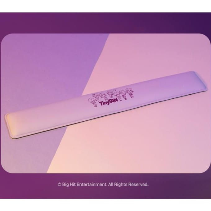[Corée] BTS (Garçons Bangtan) TinyTan Keybord Wrist Pad, Officiel, Original, Authentique, Kpop 40.3 x 6.3 x 1.4cm pink