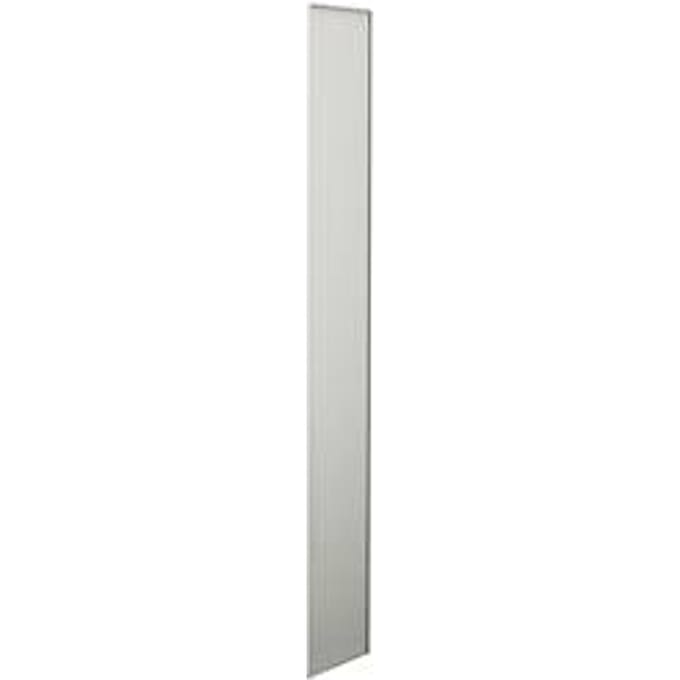 Eindwand zijkant, voor reksysteem PROGRESS 500 T, H 2600 x D 400 mm