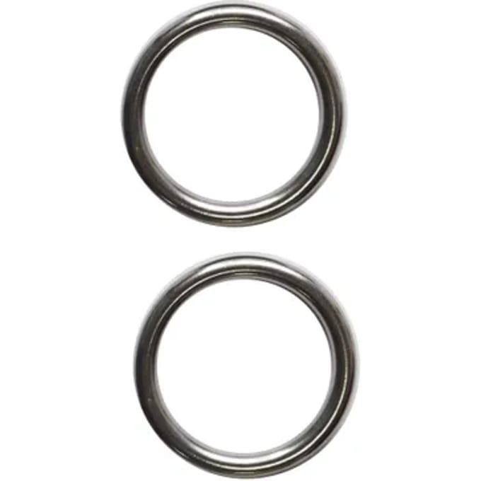 Sencys Gesloten Ring - Rvs - 6x52mm - 2 Stuks
