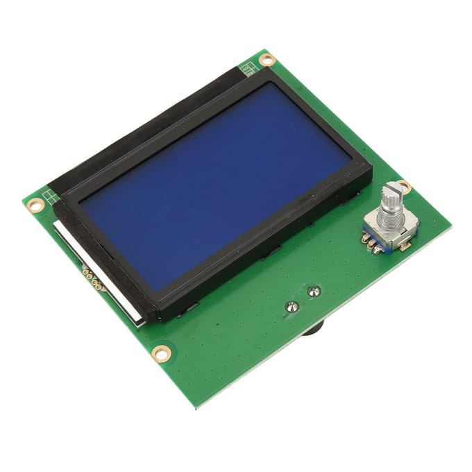 3D Printer Onderdelen LCD Display Scherm Bord met Lintkabel voor Ender 3 Serie DIY LCD Bediening blue