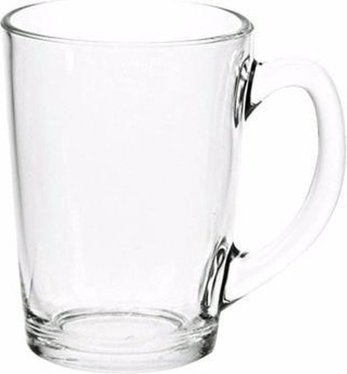 Luminarc Theeglas - 12x - transparant - glas - 8 x 11 cm - 320 ml - hittebestendig