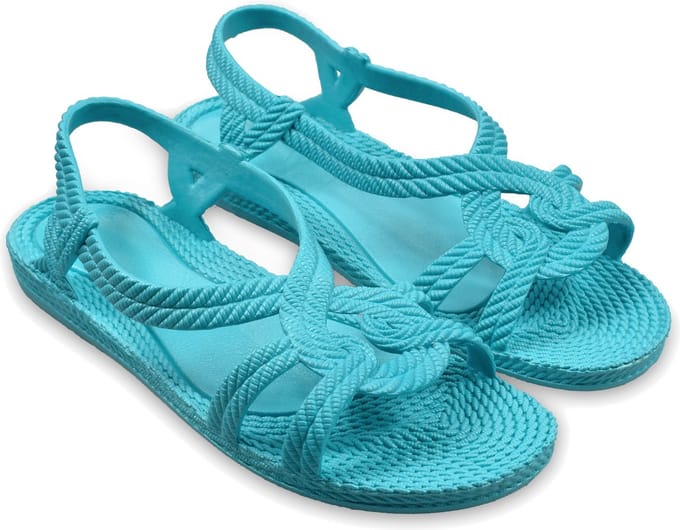 Brasileras Slippers dames Kinderen-Turkoois- 40