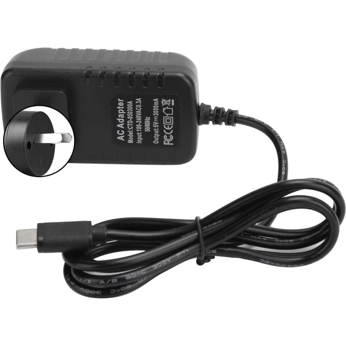 Alimentation pour Raspberry Pi 4B 5V 3A Adaptateur secteur Chargeur TypeC Fournitures informatiques AU PLUG