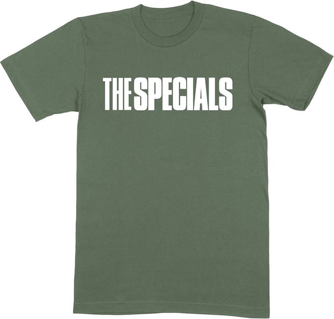 The Specials - Solid Logo Heren T-shirt - S - Groen