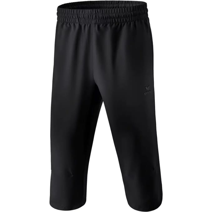 Erima 3/4-Broek Kinderen - Zwart | Maat: 116