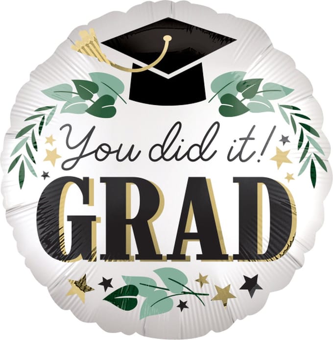 Folieballon You did it! GRAD 43cm