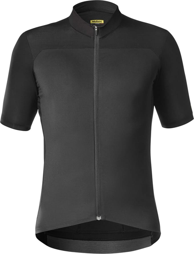Mavic Essential Korte Mouw Wielertrui Zwart S Man