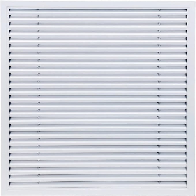 Vierkante Ventilatie Rooster en Diffuser voor Vloer Wand Plafond HVAC Wit Heavy Duty