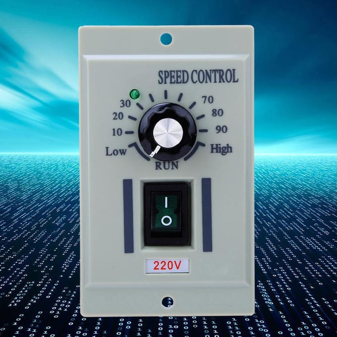 Motorsnelheidsregelaar Mini Permanente Magneet DC Regelaar DC51 220V Ingang