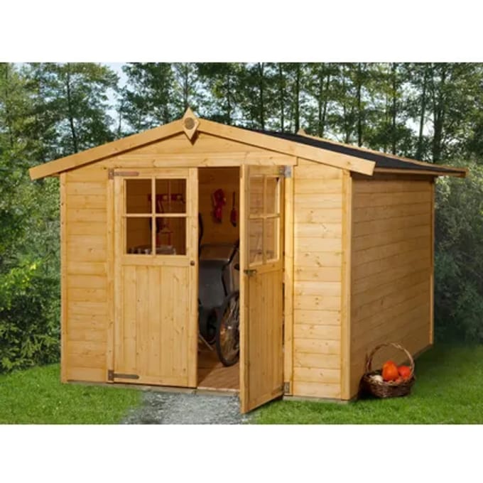 Weka Tuinhuis 316 - Gelazuurd - 254x295cm