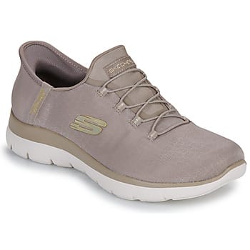 Skechers SUMMITS-CLASSY NIGHT Dames Instappers - Taupe / Goud