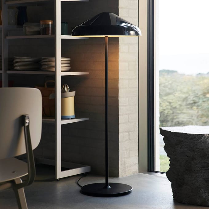 HAY Pao Steel Vloerlamp - soft black