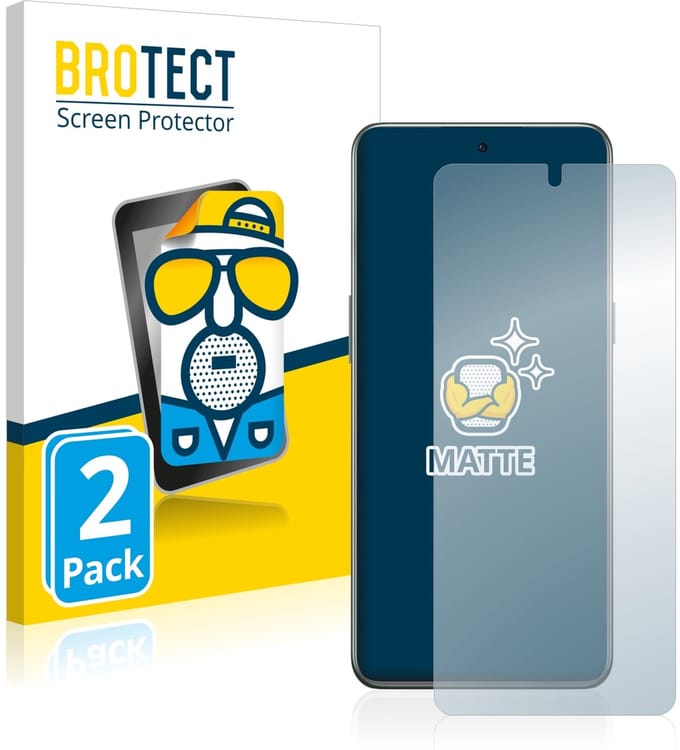 BROTECT - Screenprotector voor OnePlus 10T 5G - Folie Beschermfolie matte 2 Stuks