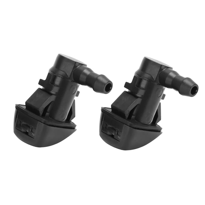 2 pièces Gicleur de lave-glace 986303X900 ABS Noir Remplacement pour Rio 2011‑2016 black