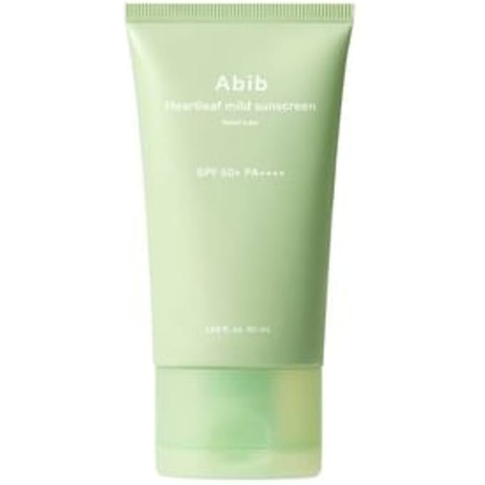 Abib - Heartleaf Mild Sunscreen Relief Tube 2026 Version - 50ml