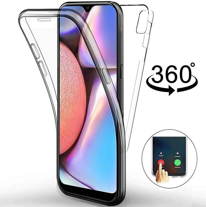 BixB 2 in 1 Siliconen TPU hoesje Case 360 Graden voor Samsung Galaxy A71