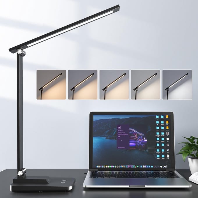 Desk Lamp - Desk Accessories - Desk Lighting - Space Saving - Desk Lamp -Bureaulamp