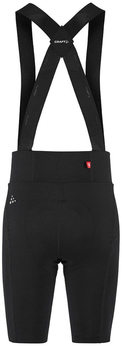 Craft fietsbroek kort met bretels Heren Zwart - Endur bibshort C2