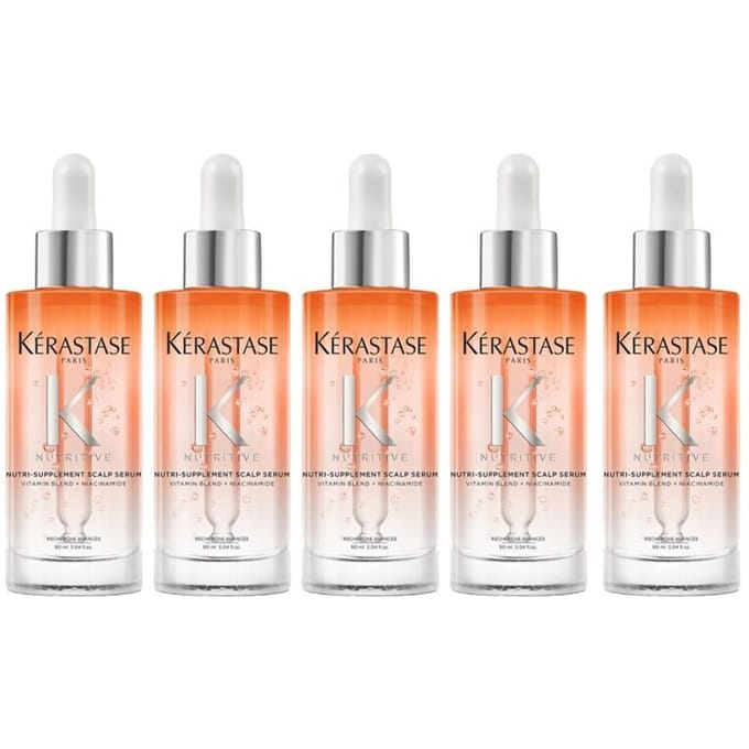 5x Kérastase Nutritive Nutri-Supplement Scalp Serum 90ml