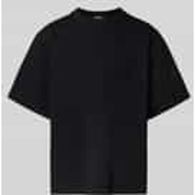 T-shirt met labeldetail