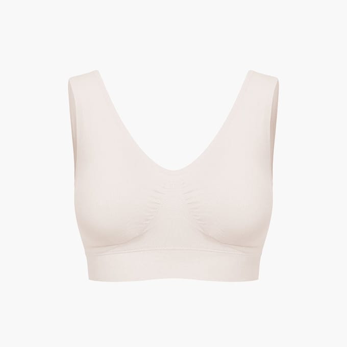 cfab - Comfy Bra-Sand-M - BH Zonder Beugel Voorgevormd - Ondergoed - Naadlos
