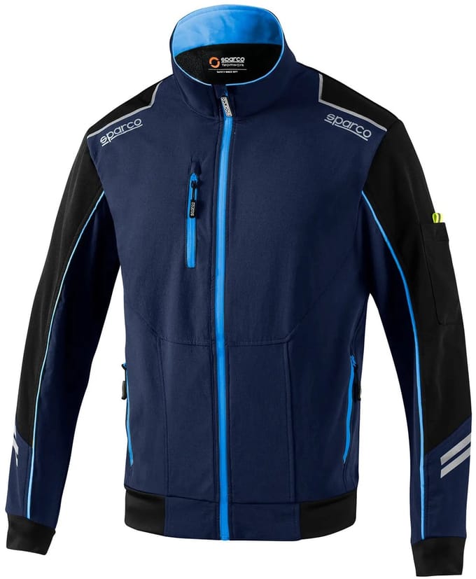 Sparco Full Zip Colorado Hoodie - Groen - Maat XS