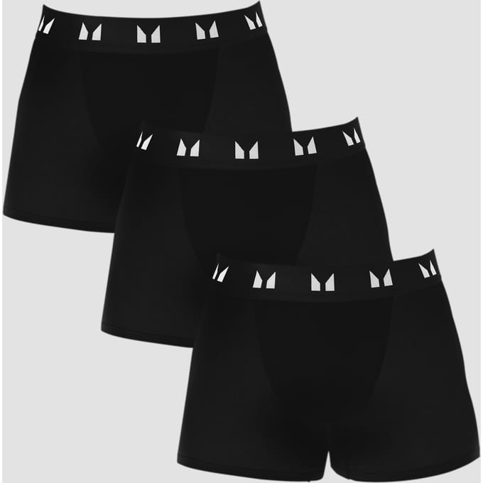 MP boxershort voor heren - Zwart (3 stuks) - L
