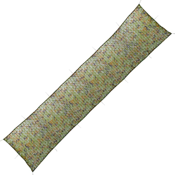 vidaXL - Camouflagenet - met - opbergtas - 1,5x10 - m
