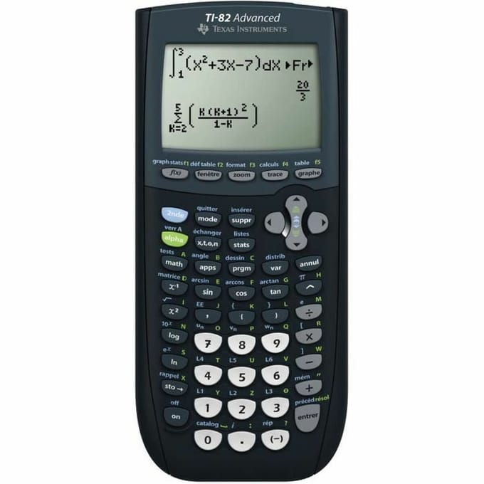 Scientific Calculator Texas Instruments Black