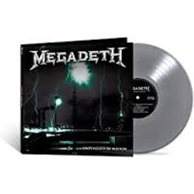 Megadeth - (silver) Unplugged In Boston LP Limited Edition