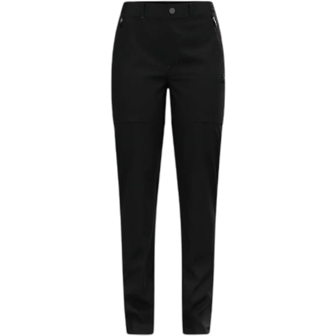 Odlo Zip-off Ascent Light Broek Zwart 42 / Regular Vrouw