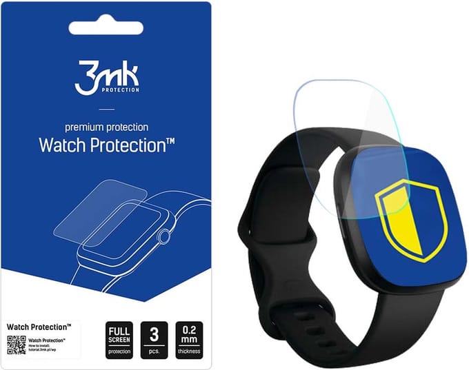 3mk Watch Protection v. ARC+ protective film for Fitbit Versa 3 / 4