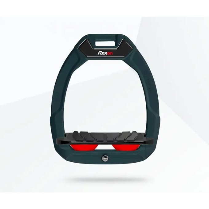 Verstelbare veiligheidssporen Groen/Zwart/Rood Flex-On Safe-On