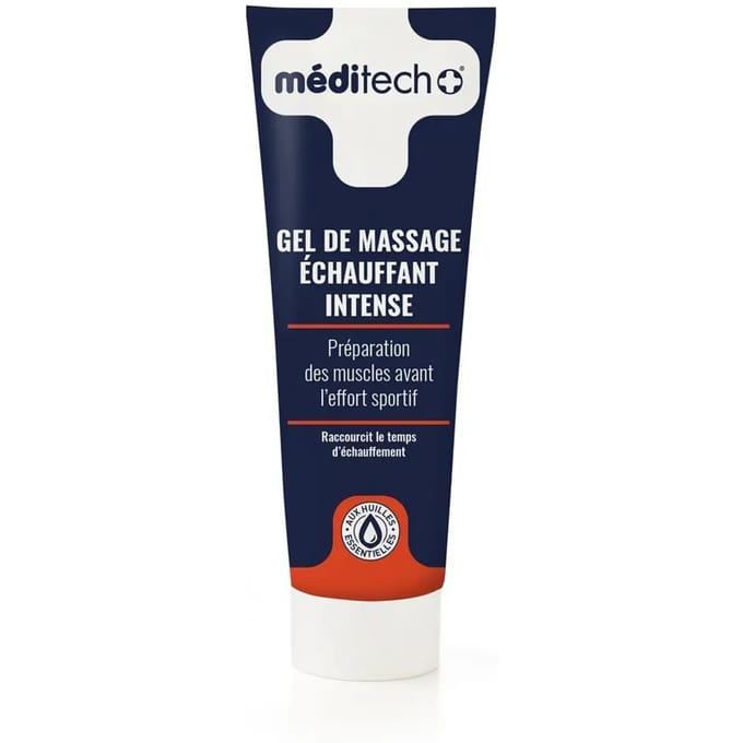 Meditech+ Intensive verwarmende gel 250 ml - Hulp Bij Sport en Lichamelijke Voorbereiding
