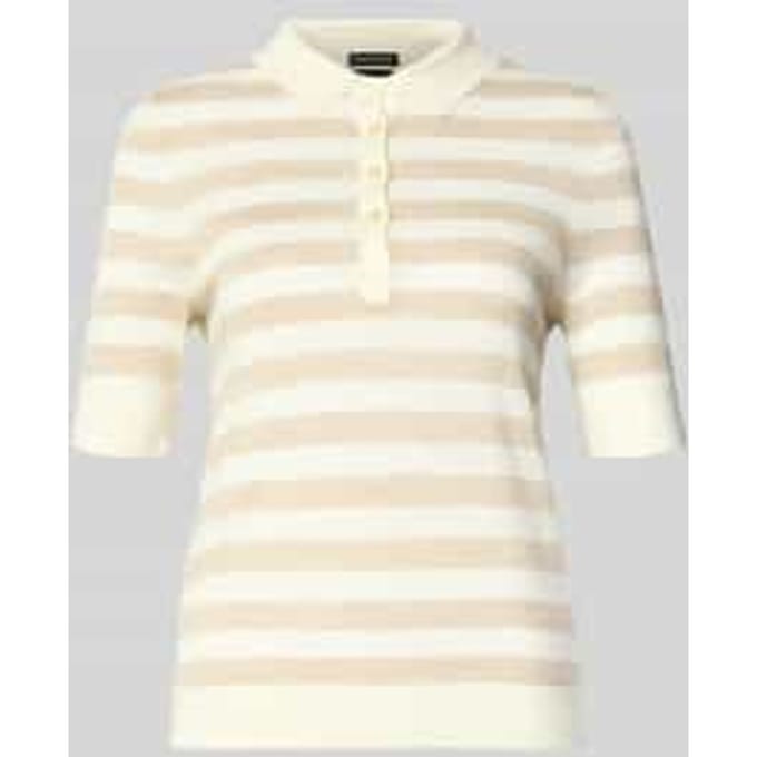 Regular fit Poloshirt van zuivere scheerwol Model 'FIDENKA'
