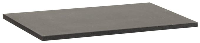 Brauer Vulcanic Topblad Ondiep - 60 cm - Natuursteen Basalt Antraciet