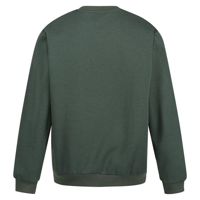 Regatta Heren Pro Crew Neck Sweatshirt (Donkergroen)