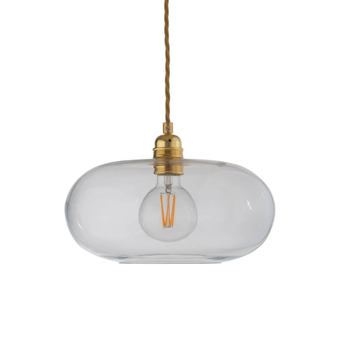 EBB & FLOW hanglamp Horizon, helder, glas, Ø 29 cm