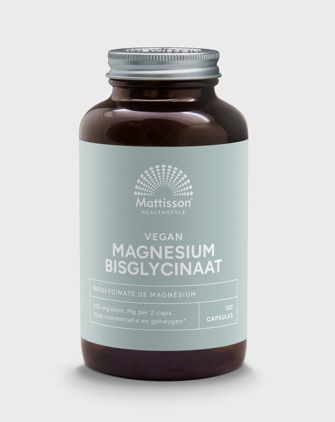 Mattisson - Magnesium Bisglycinaat 150 mg - 120 capsules