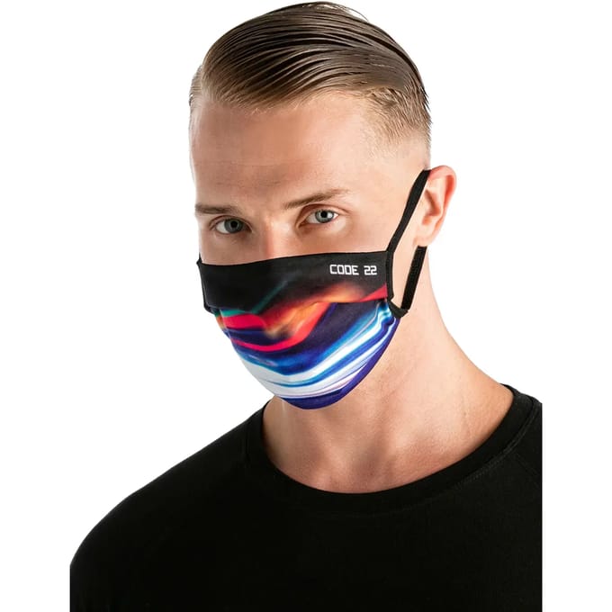 Onderhemden Code 22 Gemengd beschermingsmasker C22 zwart Code22