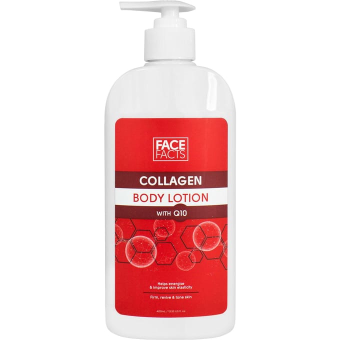 Face Facts Collagen &amp; Q10 Body Lotion 400 ml
