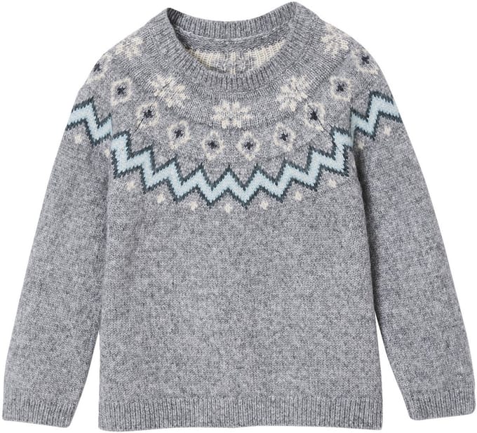Vertbaudet Kersttrui jacquard voor jongens familie capsule