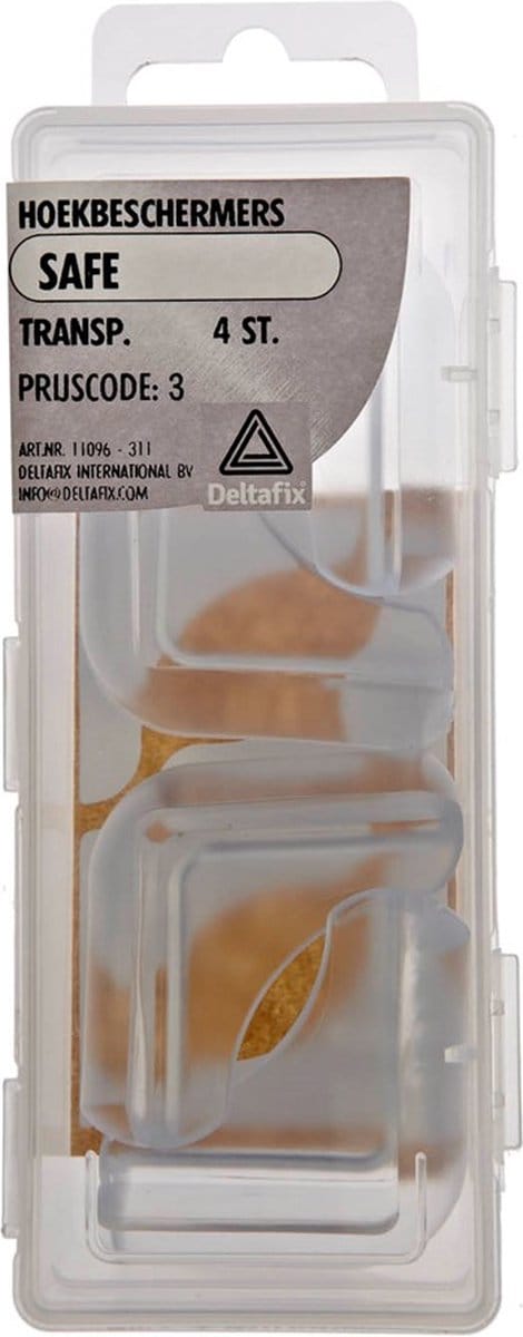 Hoekbeschermers transp 4st Deltafix